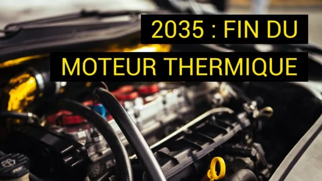 La fin du moteur thermique en 2035 ?