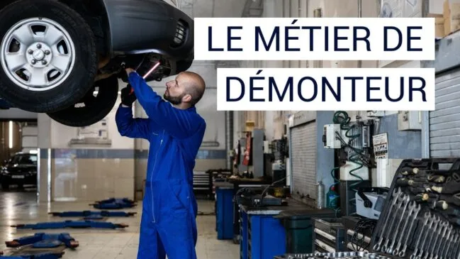 Le métier de démonteur automobile