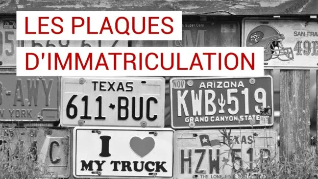 La fabrication des plaques d’immatriculation