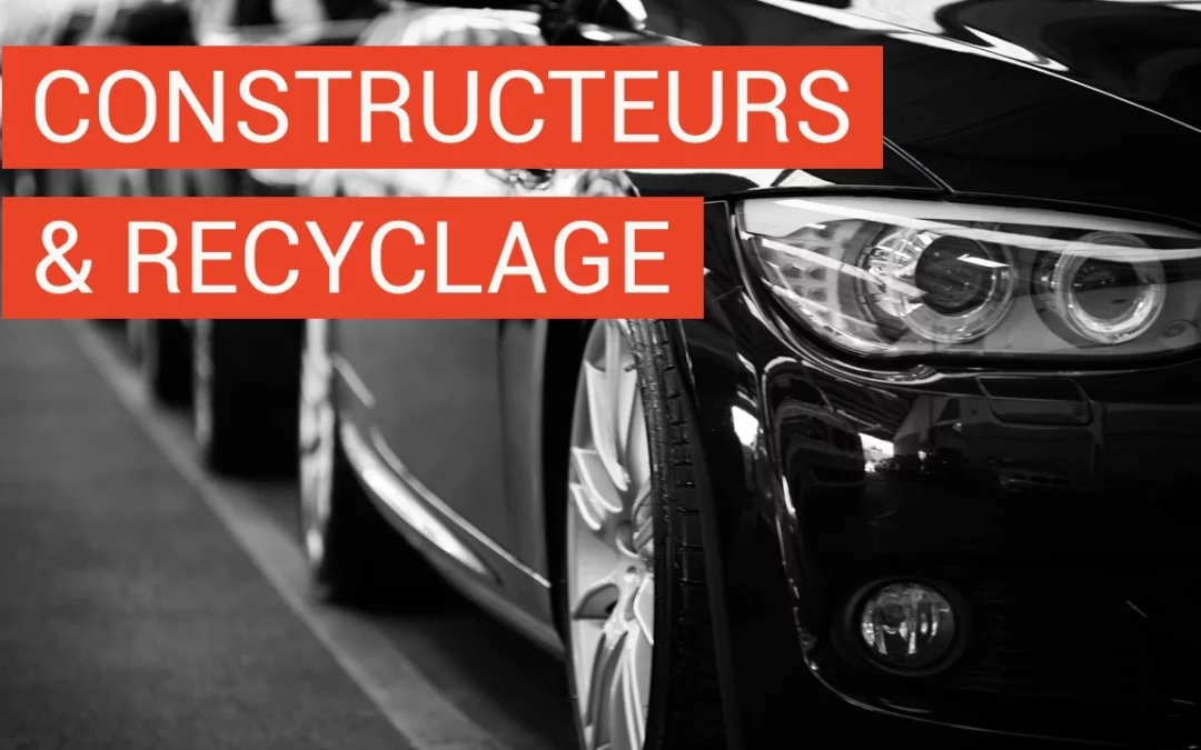 Recyclage automobile : Le rôle essentiel des constructeurs automobiles