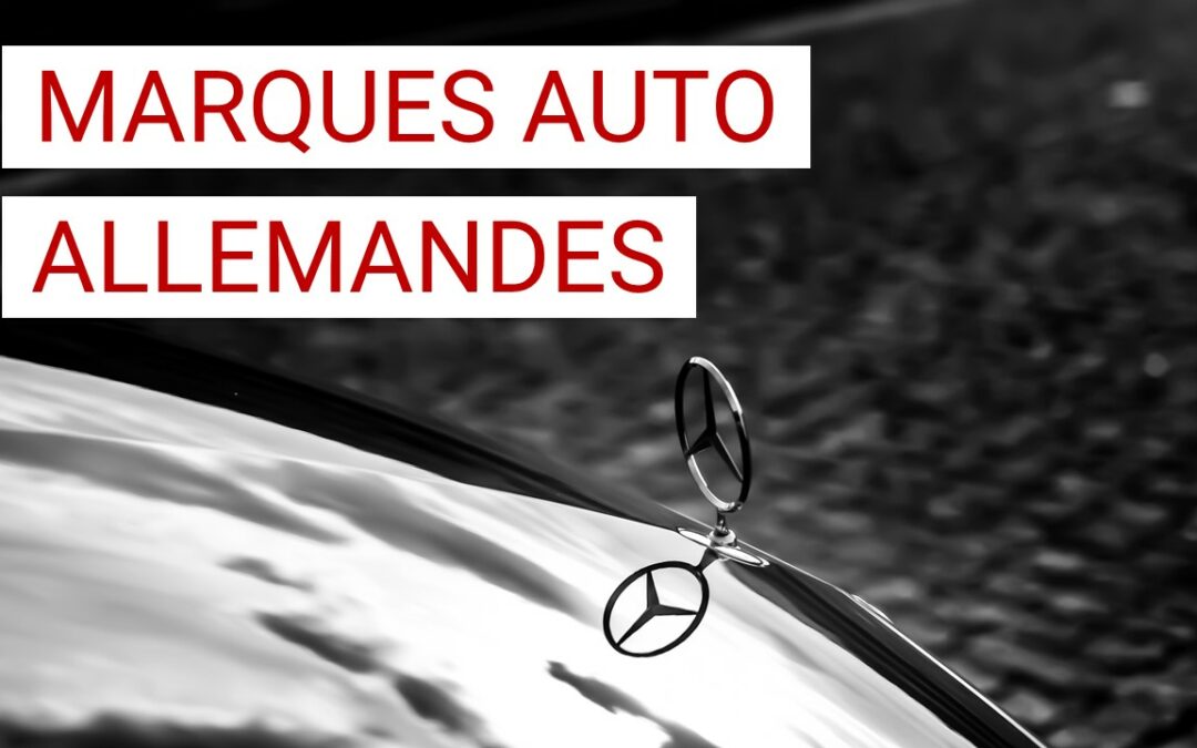 Les marques automobiles allemandes