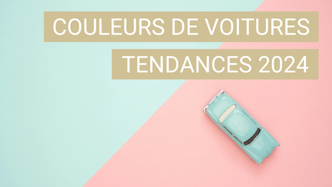 Les tendances de couleur de voiture en 2024