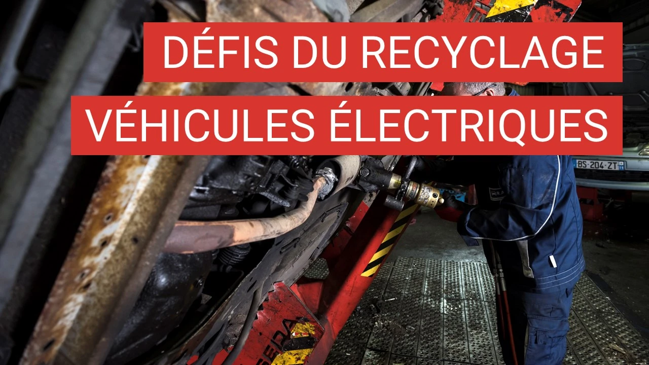 Les défis du recyclage des véhicules électriques et hybrides